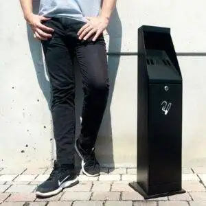 Freestanding ashtray - capacity 5 L - Image 2