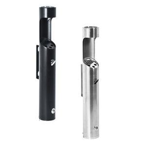 Cylindrical wall ashtray - capacity 3 L - Image 1