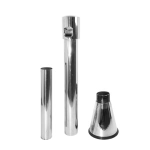 Posacenere autoportante con base conica - capacità 3,5 L - immagine 3