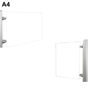 Tasca portavvisi formato A4 per espositori WHL - immagine 1