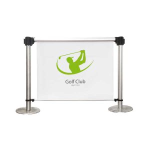 Kit porta banner per colonnine segnapercorso – Image 1