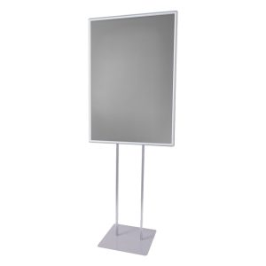 Cornice a scatto autoportante 70x100 monofacciale bifacciale verticale angolo vivo