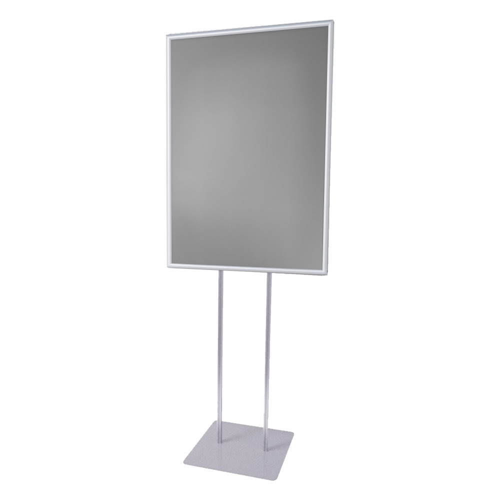 Cornice a scatto autoportante 70x100 monofacciale bifacciale verticale angolo vivo