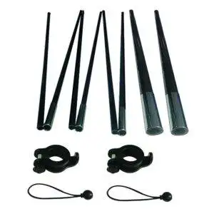 Bandiera pubblicitaria ad arco completa di stampa - immagine 6