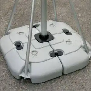 Bandiera pubblicitaria rettangolare telescopica - immagine 3