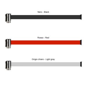 Avvolgitore con nastro di 2 metri e clip - immagine 3