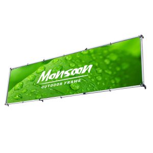 Espositore porta banner da parete COMPLETO DI STAMPA – Image 1