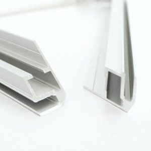 Profilo cornice da parete per stampa su tessuto