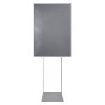 Cornice a scatto autoportante 70x100 monofacciale bifacciale verticale angolo vivo