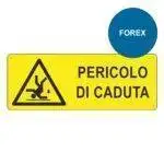 Cartello segnaletica forex pericolo caduta 333x125