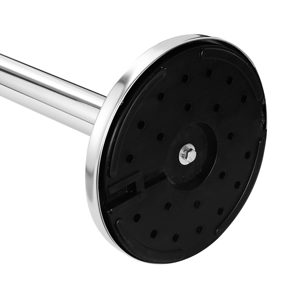 Colonnina segnapercorso silver con nastro nero di 2 metri dettaglio base