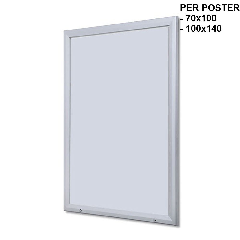 Bacheche con certificazioni da esterno porta poster 70x100 e 100x140 1