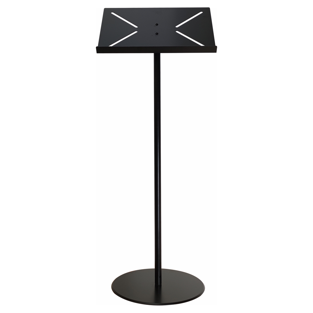 Pupitre en métal noir avec étagère A3