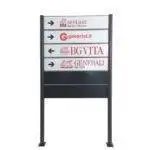 Piantana segnaletica esterni