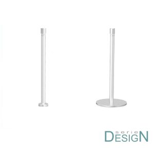 Colonnina segnapercorso telescopica con base magnetica e base statica