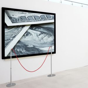 Colonnina segnapercorso telescopica con base statica ambientata