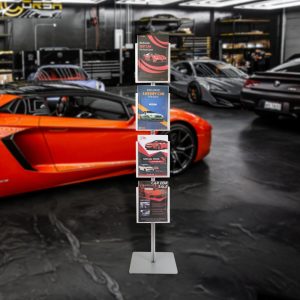 Porte-brochures avec pochettes A4 – Image 2