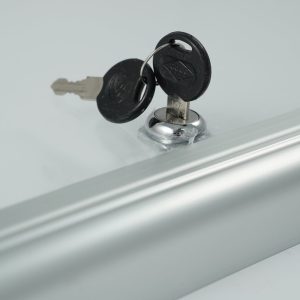 Bacheca magnetica con anta a libro da parete scrivibile e cancellabile 5 formati dettaglio 3