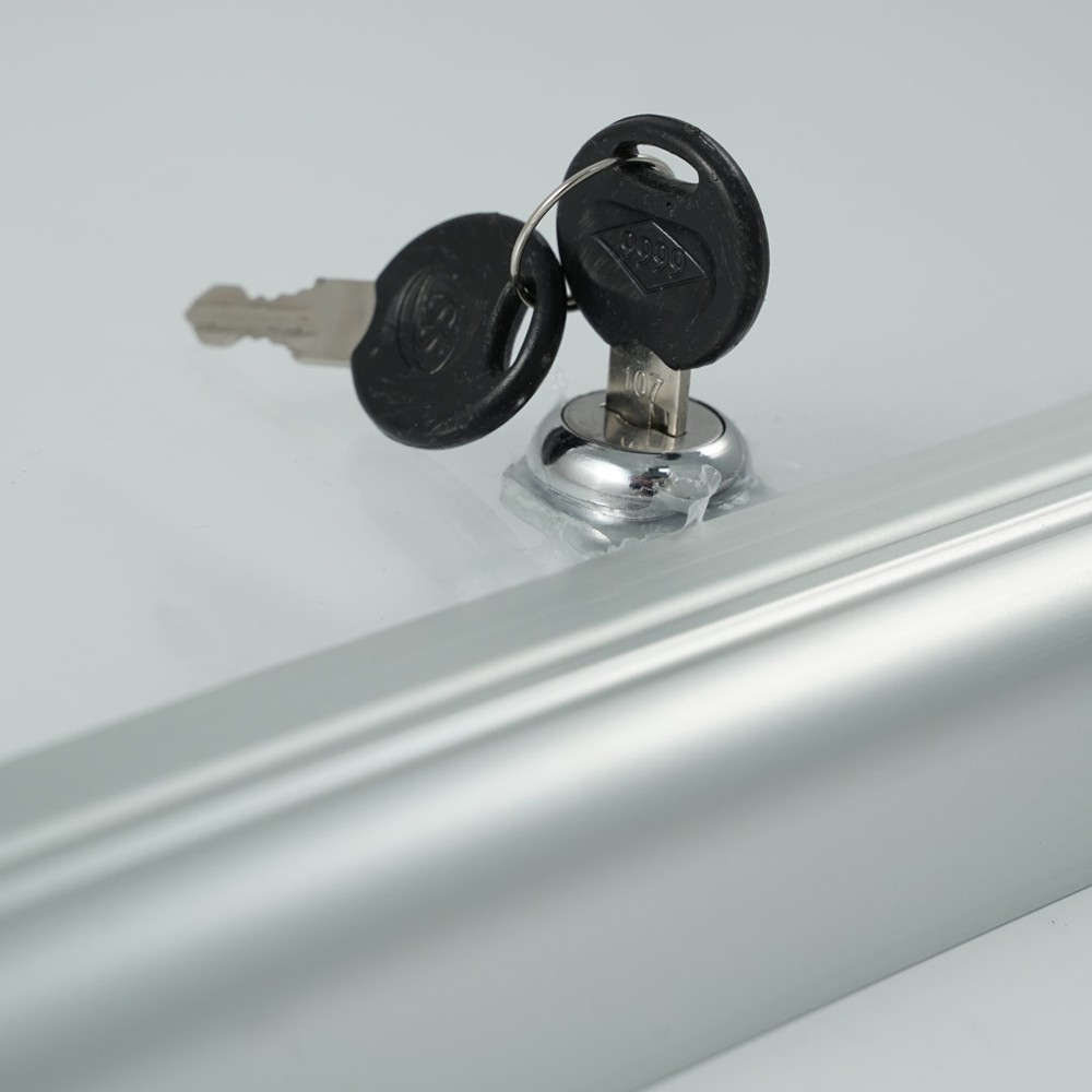 Bacheca magnetica con anta a libro da parete scrivibile e cancellabile 5 formati dettaglio 3