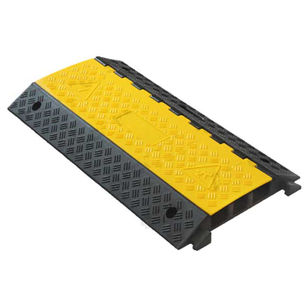 Dosso passacavi tre canali