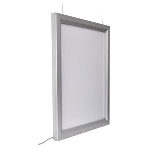 Cornice a scatto 50x70 da vetrina con illuminazione LED 3