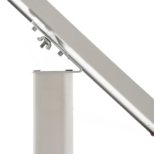 Leggio luminoso orientabile con batteria per stampati A3 A4 dettaglio