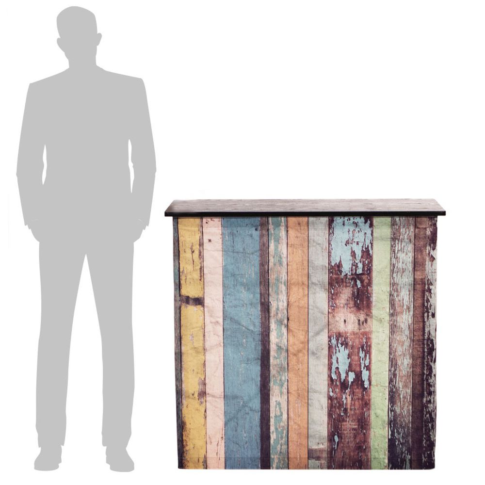 Banchetto promozionale con stampa su tessuto completo di stampa 2