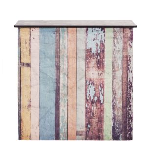 Banchetto promozionale con stampa su tessuto completo di stampa 3