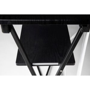 Banchetto promozionale con stampa su tessuto completo di stampa ripiano interno