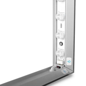 Espositore Lightbox Slim Autoportante con tessuto retroilluminato - immagine 3