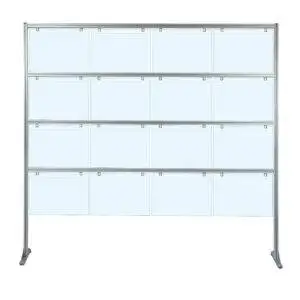 Message display stand with A3 horizontal pockets - Image 6