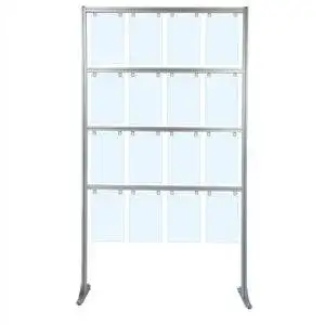 Message display stand with A4 vertical pockets - Image 3