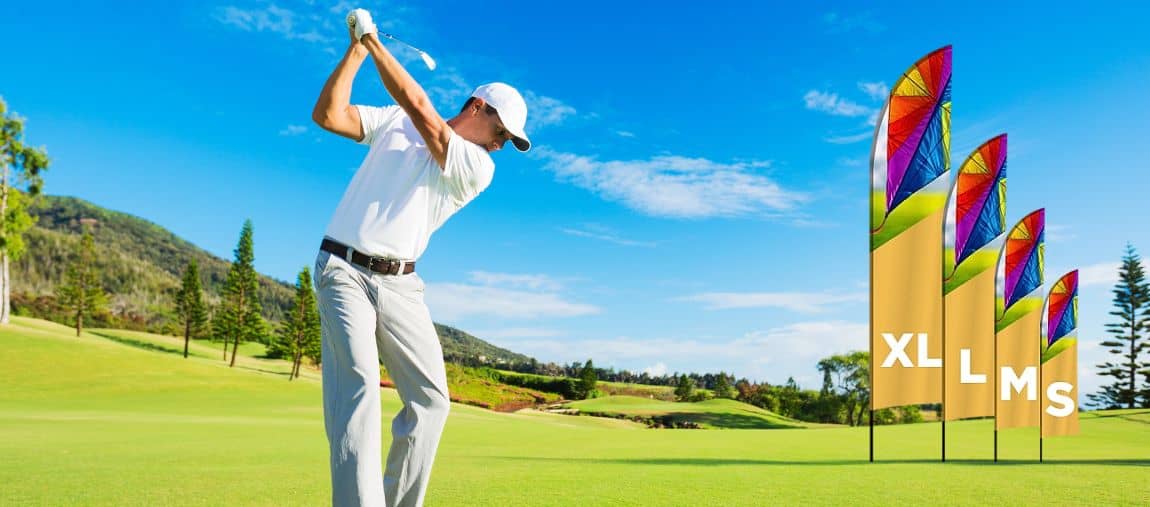 esporre bandiere pubblicitarie