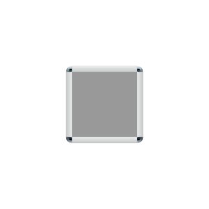 Cornice a scatto quadrata da parete 30x30 frame 25 angolo tondo