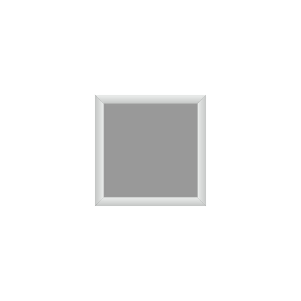 Cornice a scatto quadrata da parete 30x30 frame 25 angolo vivo