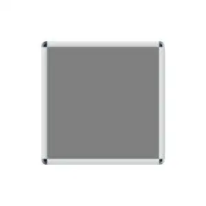 Cornice a scatto quadrata da parete 50x50 frame 25 angolo tondo