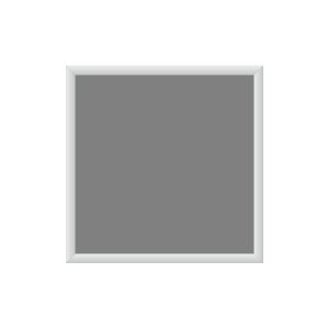 Cornice a scatto quadrata da parete 50x50 frame 25 angolo vivo