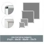 Cadre à encliqueter carré 25