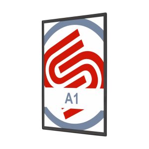 Cadre noir magnétique ultra plat pour porte affiche a1