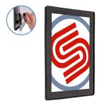 Cornice nera ultra piatta magnetica porta poster a1 a2 a3 a4