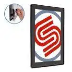 Cadre noir magnétique ultra plat pour porte affiche a1 a2 a3 a4
