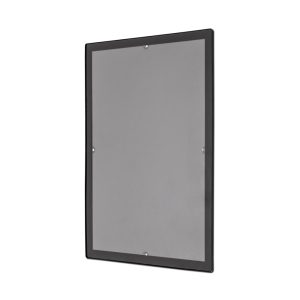 Cadre noir magnétique ultra plat pour porte affiche a1 a2 a3 a4