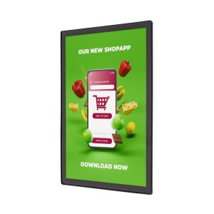 Cadre noir magnétique ultra plat pour porte affiche a1 a2 a3 a4