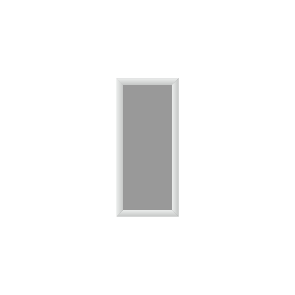 Cornice a scatto da parete 21x50 frame 25 angolo vivo