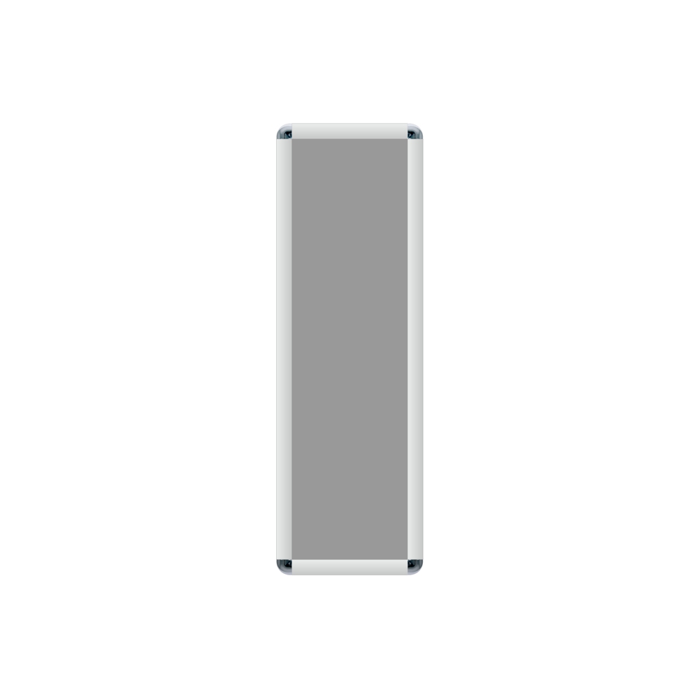 Cornice a scatto da parete 21x70 frame 25 angolo tondo