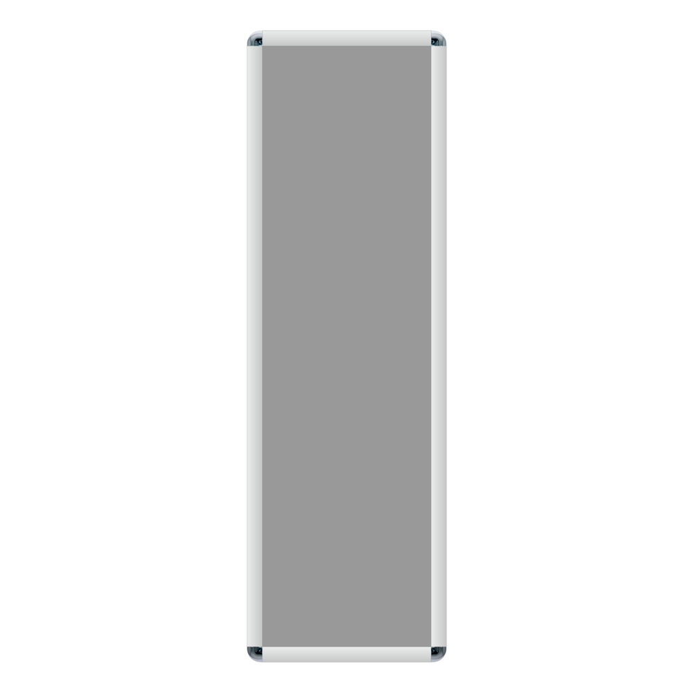 Cornice a scatto da parete 30x100 frame 25 angolo tondo