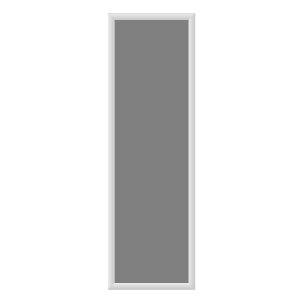 Cornice a scatto da parete 30x100 frame 25 angolo vivo