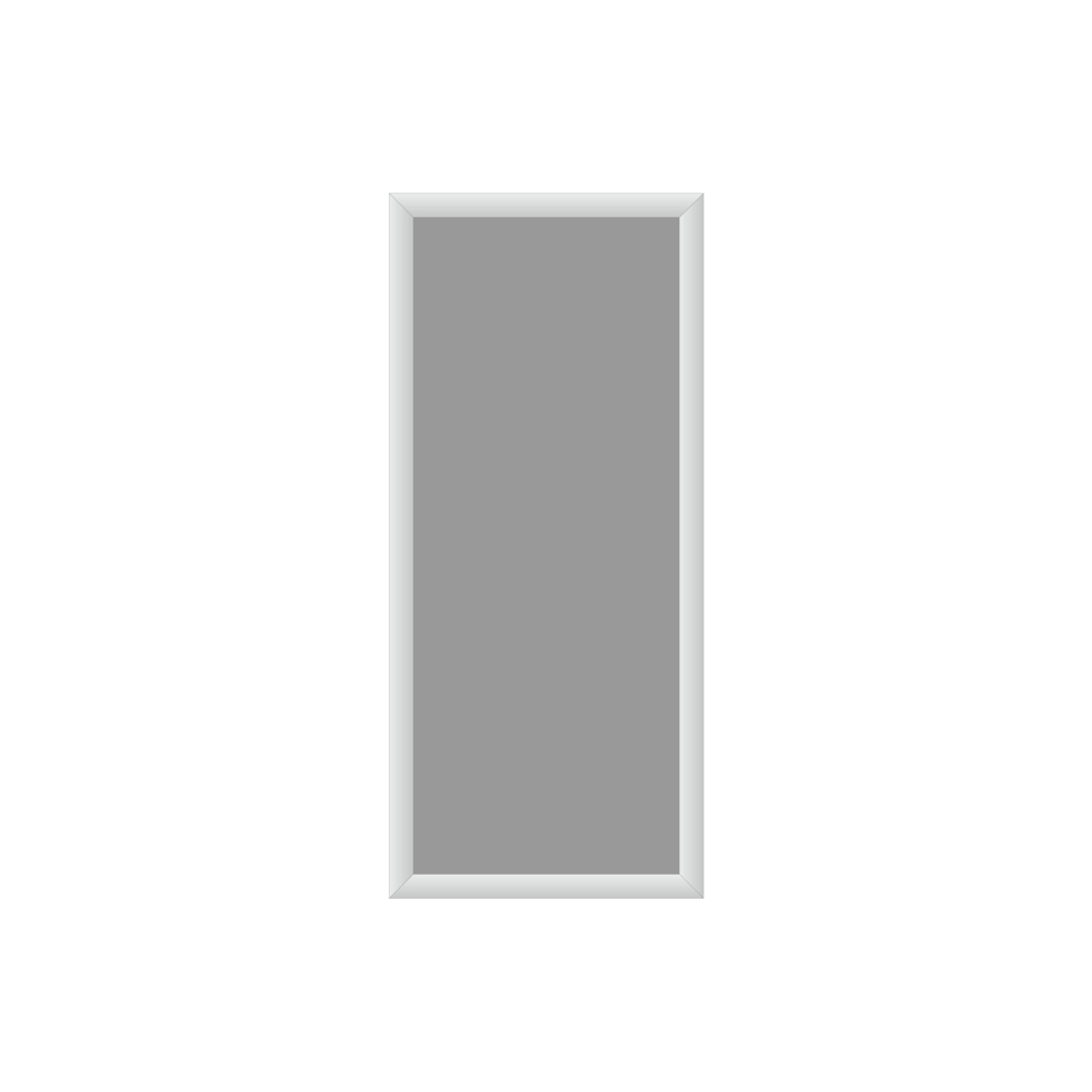 Cornice a scatto da parete 30x70 frame 25 angolo vivo