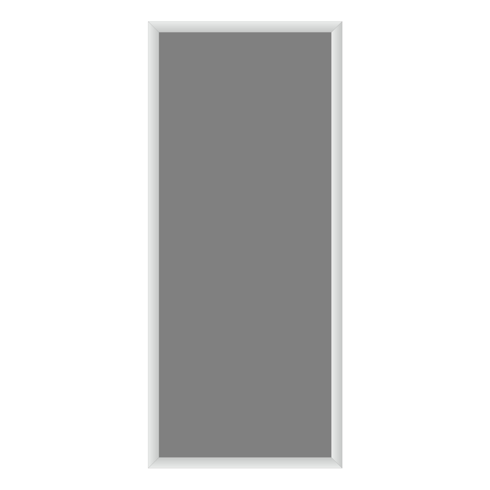 Cornice a scatto da parete 42x100 frame 25 angolo vivo