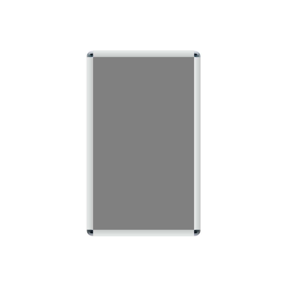 Cornice a scatto da parete 42x70 frame 25 angolo tondo